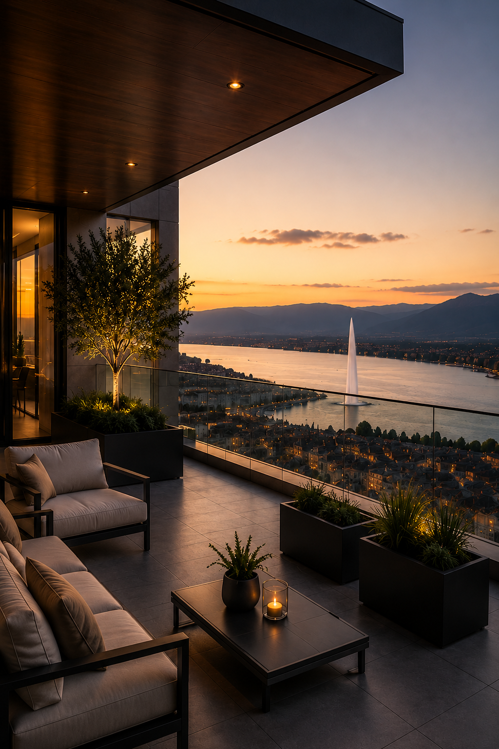 Extérieur balcon — projet Mycke Collection