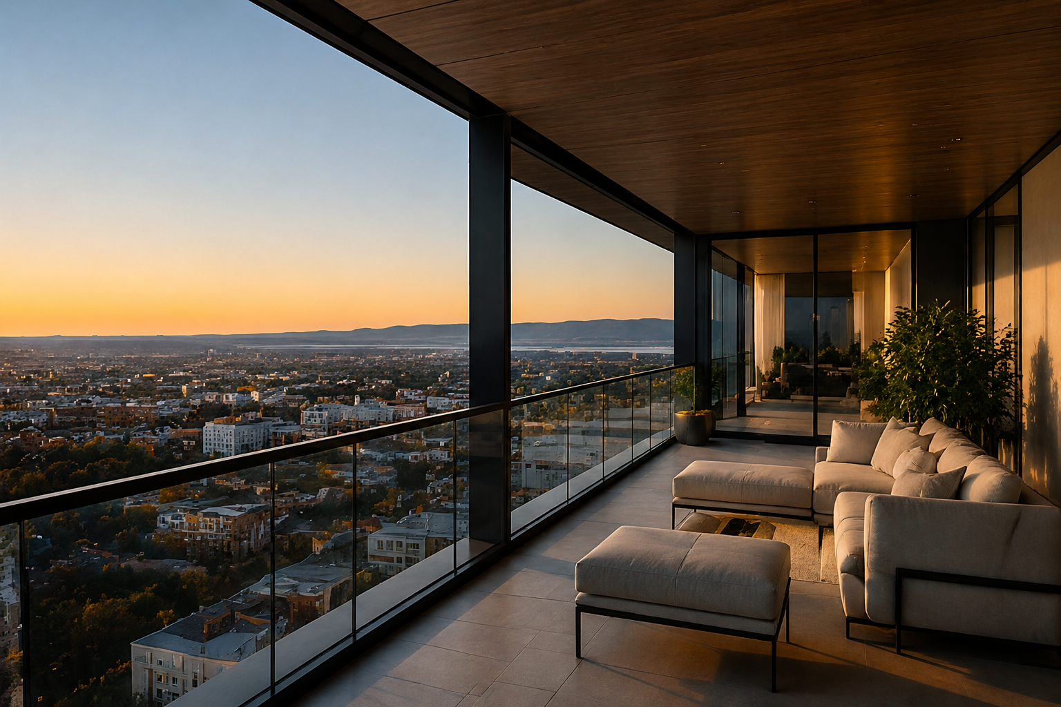 Extérieur balcon — projet Mycke Properties